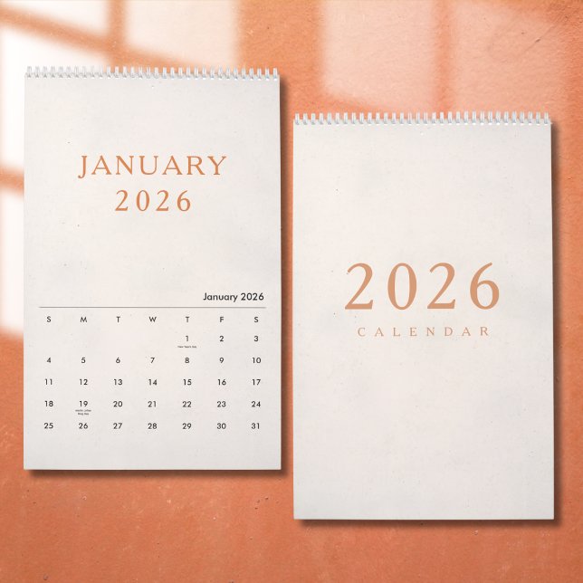 Simple Luxury Design Calendar (Creator Uploaded)