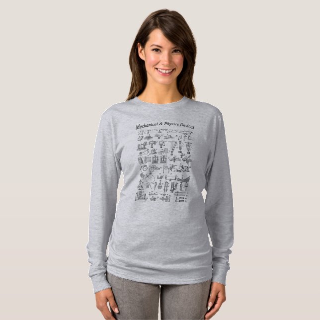 Simple Machines ~ Mechanical & Physics Devices ~ T-Shirt (Front Full)
