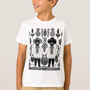 simple madhubani painting T-Shirt