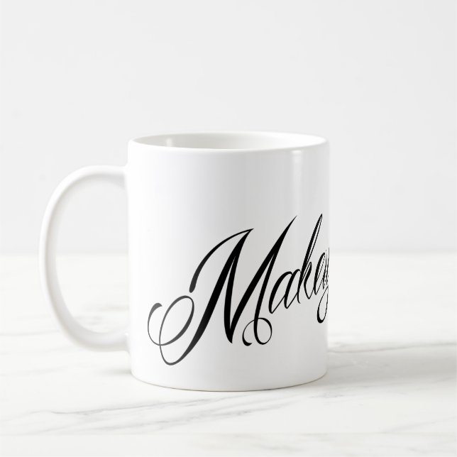 Simple makeup artist mug (Left)