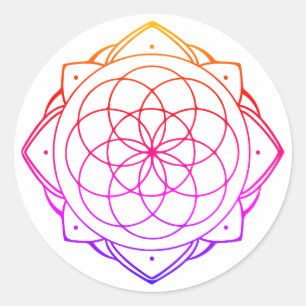 Simple Mandala Sticker