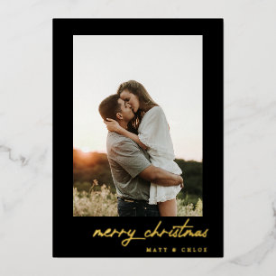 Simple Merry Christmas Photo