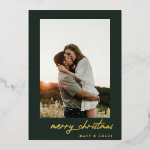 Simple Merry Christmas Photo