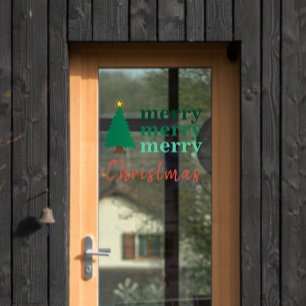 Simple Merry Christmas Tree Xmas Decoration