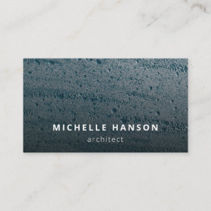 Simple Minimal Abstract Water Drops Business Card