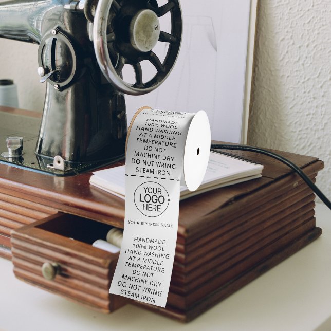 Simple Minimal Add Logo Garment Clothing Labels Satin Ribbon (Simple Minimal Add Logo Garment Clothing Labels Satin Ribbon)