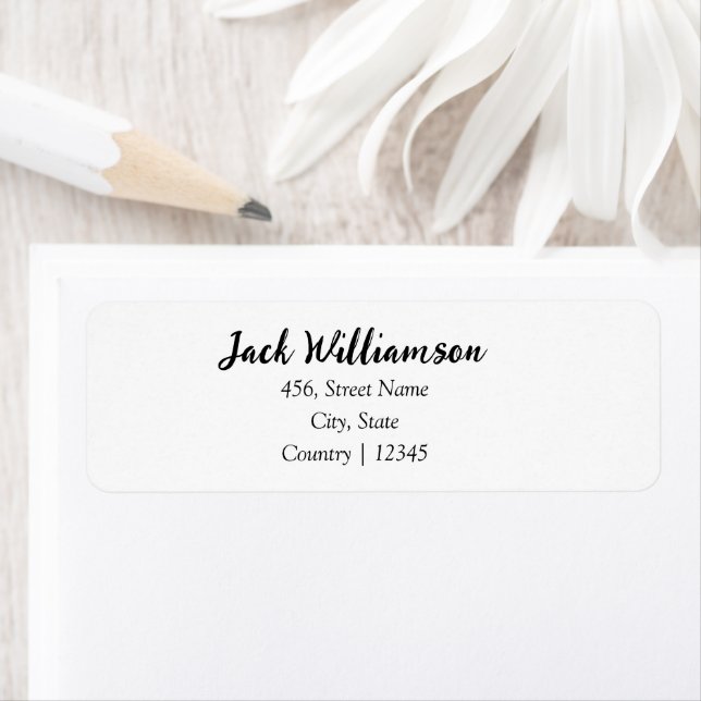 simple minimal add name address pin text custom ed (Insitu)