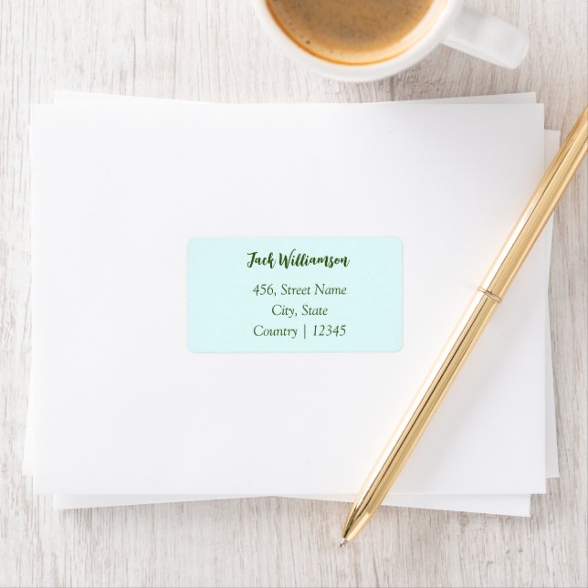 simple minimal add name address pin text custom ed label (Insitu)