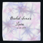 Simple minimal add name bridal shower bride throw  bandana<br><div class="desc">design</div>