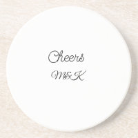 Simple minimal add name cheers couple name custom 
