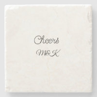Simple minimal add name cheers couple name custom