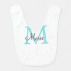 simple minimal add name monogram pink red throw