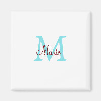 simple minimal add name monogram pink red throw
