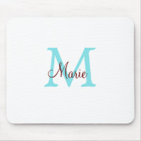 simple minimal add name monogram pink red throw