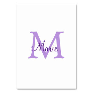 simple minimal add name monogram pink red throw table number