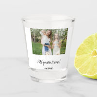 simple minimal add our photo collage name text