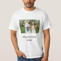 simple minimal add our photo collage name text