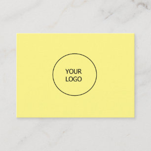 simple minimal add your logo business custom busi business card