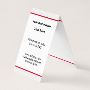 SIMPLE MINIMAL ADD YOUR LOGO CUSTOM TEXT HERE BUSI BUSINESS CARD