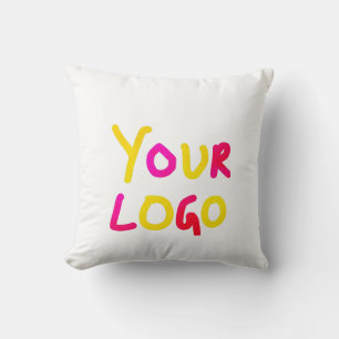 simple minimal add your logo/design here business  cushion