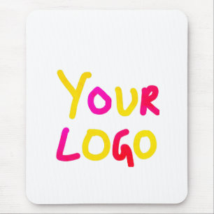 simple minimal add your logo/design here business  mouse pad