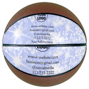 simple minimal add your logo/design here text name basketball