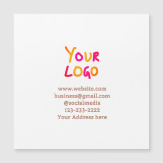 simple minimal add your logo/design here text  pos