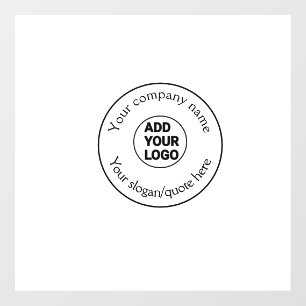 simple minimal add your logo/design here text pos