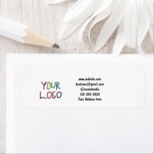 simple minimal add your logo/design here text  pos