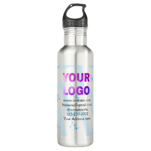 simple minimal add your logo/design here text  pos 710 ml water bottle