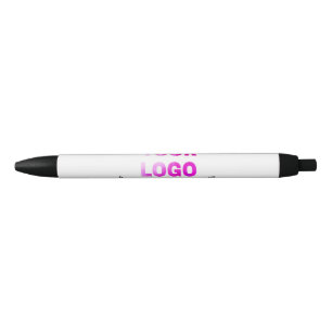 simple minimal add your logo/design here text pos black ink pen