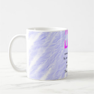 simple minimal add your logo/design here text thr coffee mug