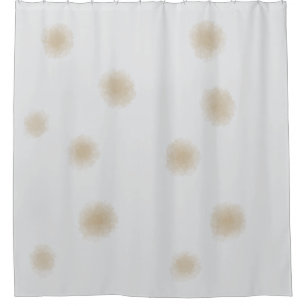 simple minimal add your logo name watercolor show shower curtain