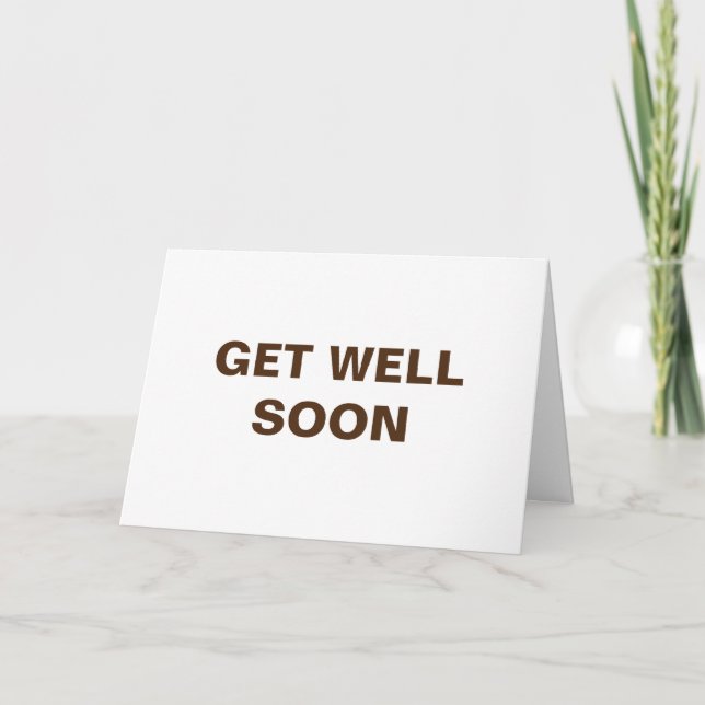 Simple minimal add your logo text name card (Front)