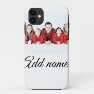 simple minimal add your mum photo name mum gift Case-Mate iPhone case