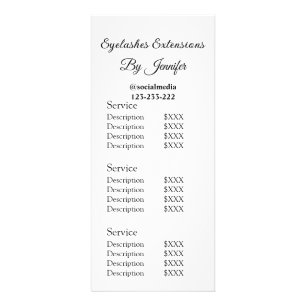 simple minimal add your mum photo name mum gift rack card