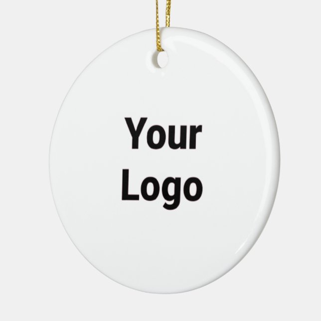 simple minimal add your name bridesmaid wedding ce ceramic tree decoration (Left)