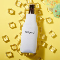 SIMPLE MINIMAL add your name custom bridesmaid   C
