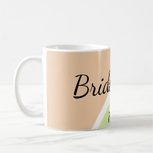 SIMPLE MINIMAL add your name custom bridesmaid C Coffee Mug