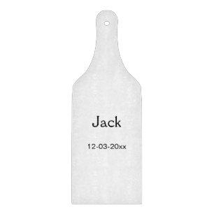 SIMPLE MINIMAL add your name custom groomsman  Cutting Board