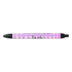 SIMPLE MINIMAL add your name custom groomsman name Black Ink Pen