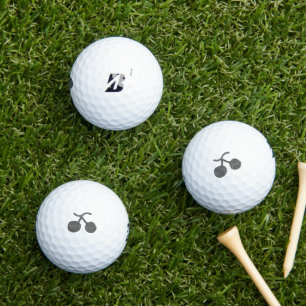 simple minimal add your name MONOGRAM GROOMSMEN    Golf Balls