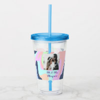simple minimal add your name photo pastel paint ef
