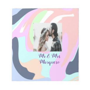 simple minimal add your name photo pastel paint ef notepad