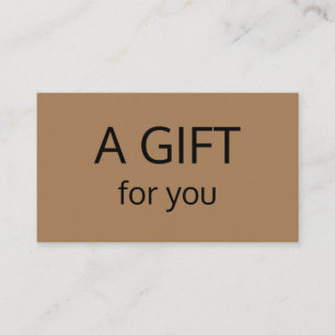 simple minimal add your name text address logo dis calling card