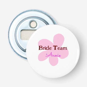 simple minimal add your name text bridesmaid gift  bottle opener