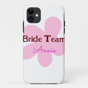 simple minimal add your name text bridesmaid gift Case-Mate iPhone case