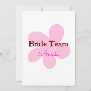 simple minimal add your name text bridesmaid gift holiday card