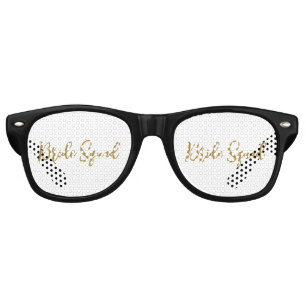 simple minimal add your name text bridesmaid gift retro sunglasses