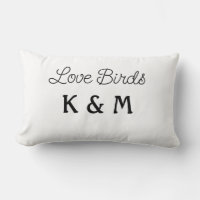 simple minimal add your name text love birds text